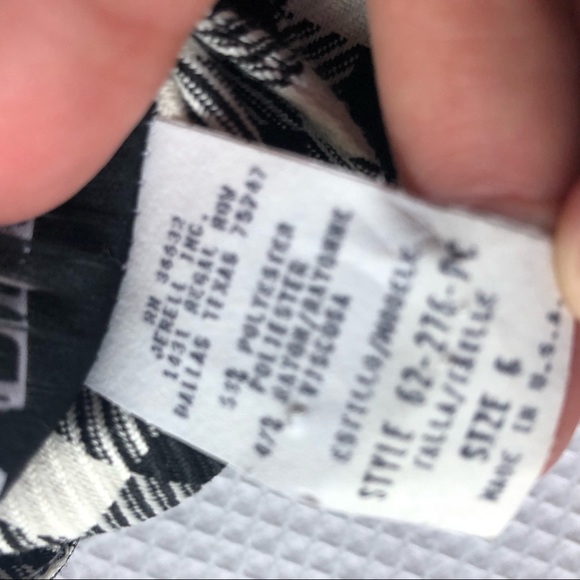 Vintage houndstooth button front dress - Picture 8 of 8